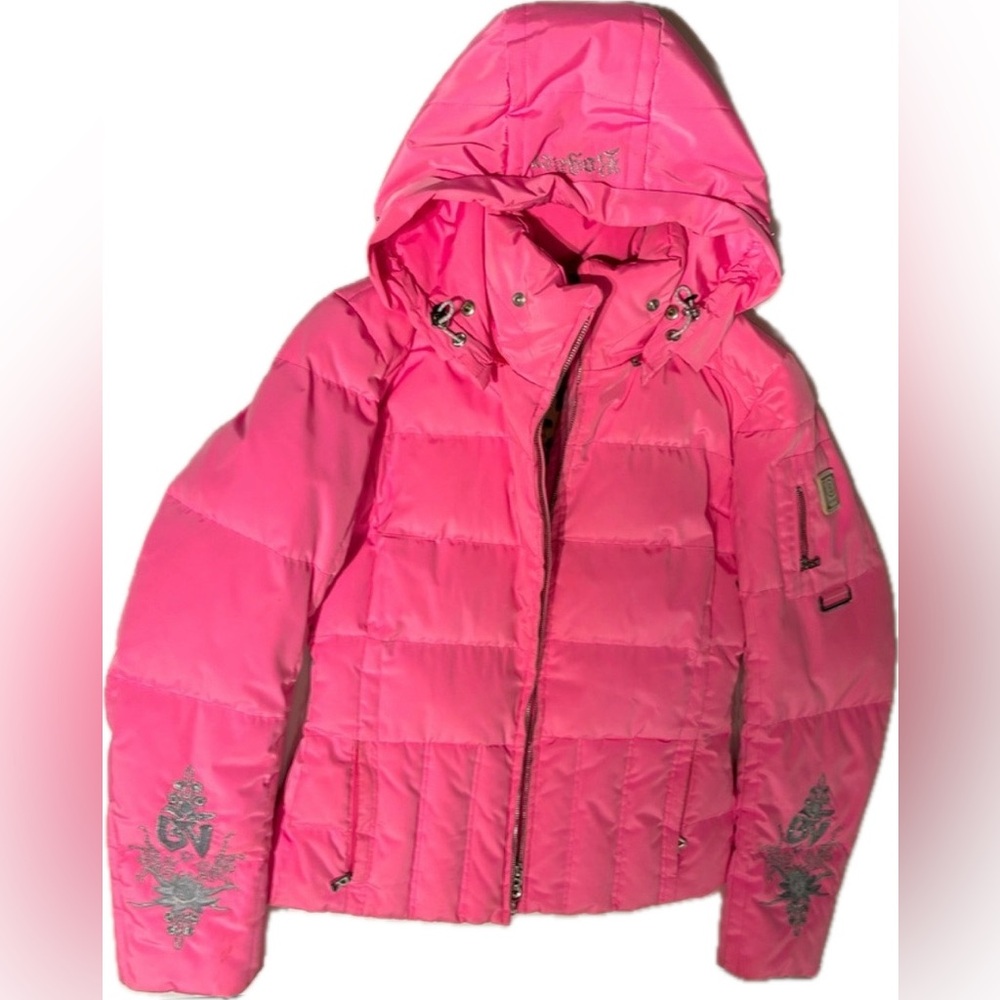 Bogner Women’s Alpine Ski Jacket w/ Swarovski Crystal embedded sleeves